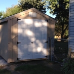 8x12 Gable shed Waukesha WI 6' sidewalls